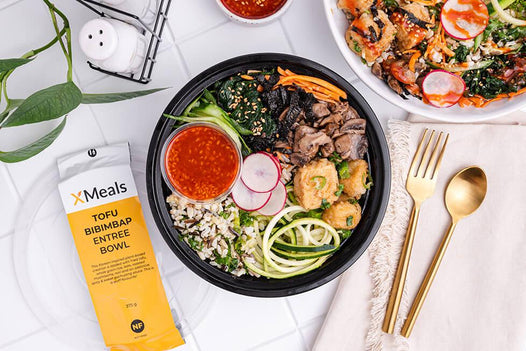Tofu Bibimbap Entree Bowl - XMeals CA