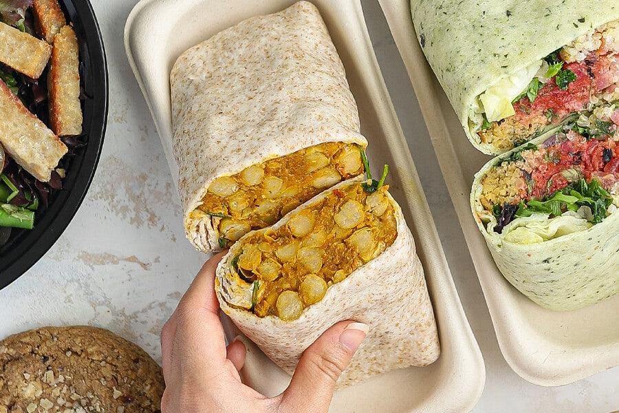 Bombay Chickpea Wrap - XMeals CA