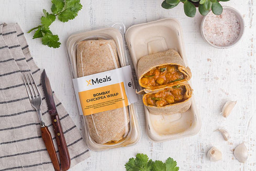 Bombay Chickpea Wrap - XMeals CA