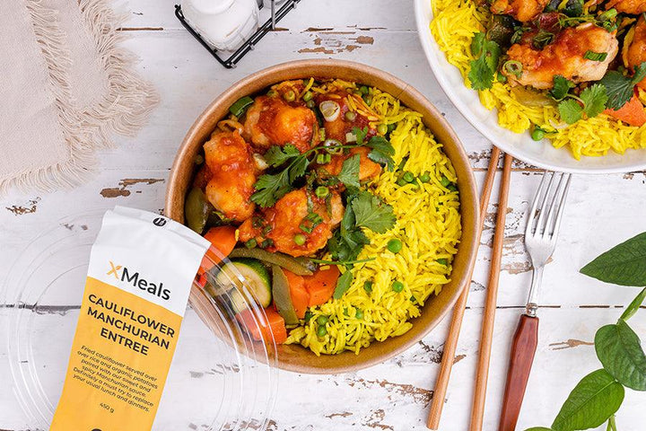 Cauliflower Manchurian Entrée