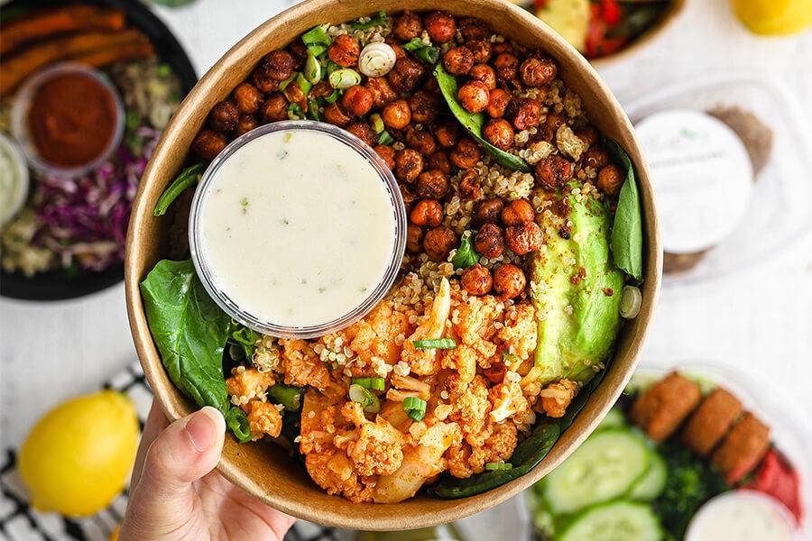 Buffalo Cauliflower Bowl - XMeals CA