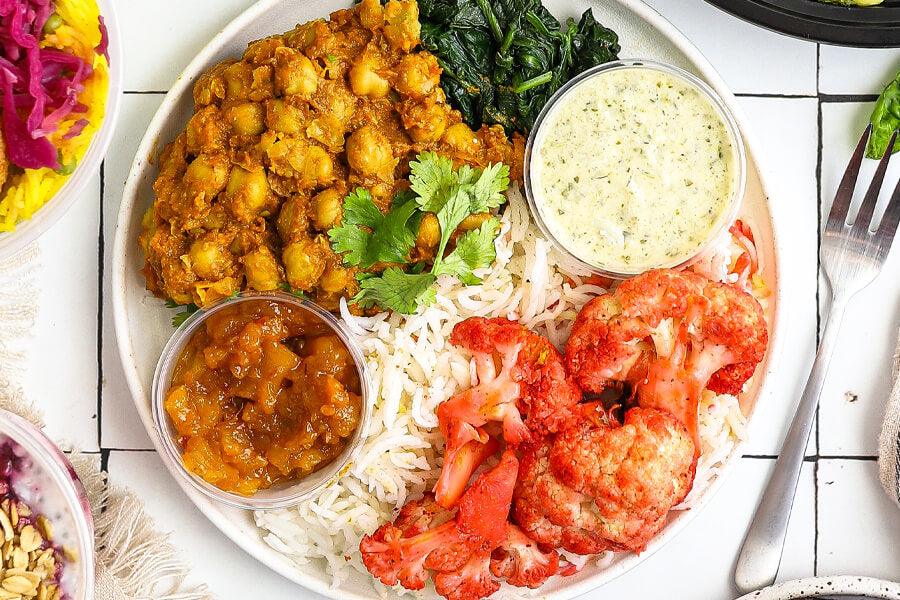 Tandoori Cauliflower Bowl - XMeals CA