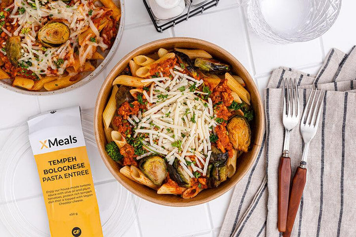 Tempeh Bolognese Pasta